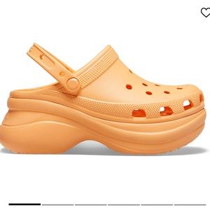 Orange Platform CROCS